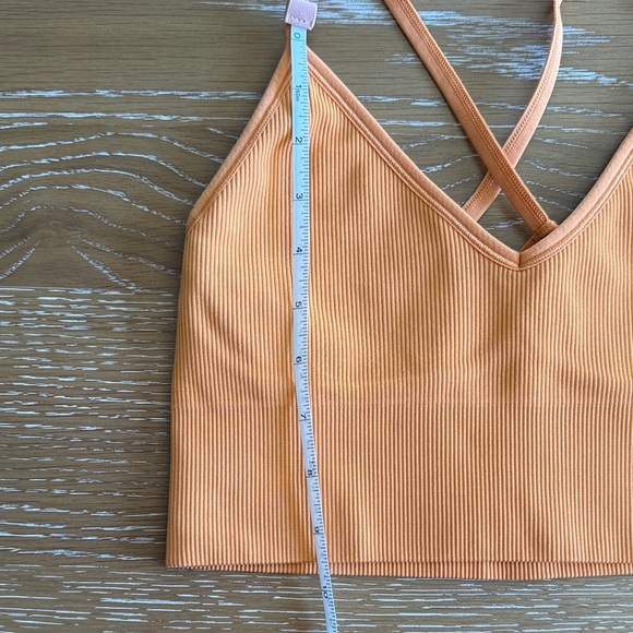 DSG Orange Ribbed Bralette - Picture 6 of 6